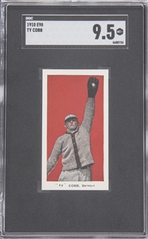 1910 E98 "Set of 30" Ty Cobb, Red – SGC MINT+ 9.5